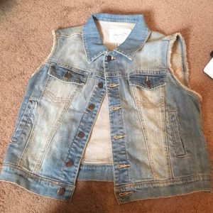 Women’s denim vest